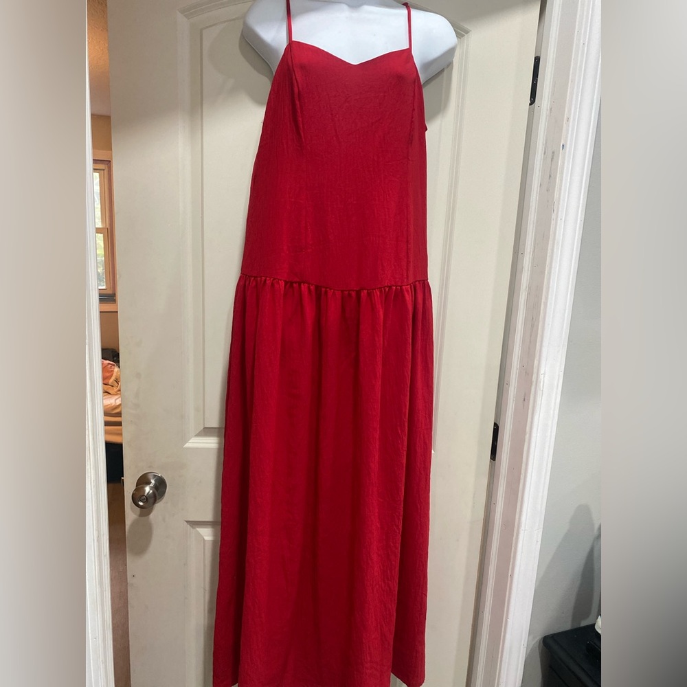 a new day Red Maxi Dress
